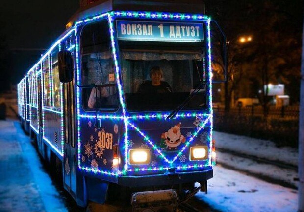 Новости Днепра про Как в Днепре в новогоднюю ночь будет работать общественный транспорт