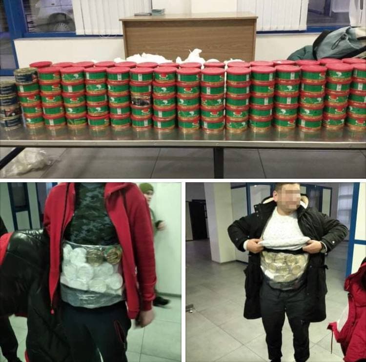 Новости Днепра про Бронежилет из деликатесов: украинцы пытались вывезти красную икру в Молдову, обмотав ею тело