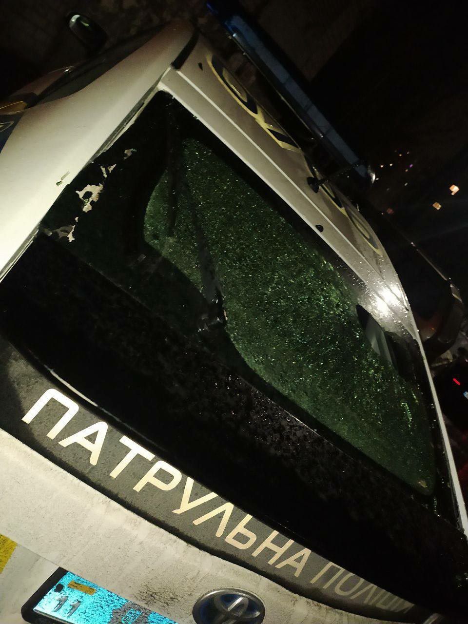 Новости Днепра про В Днепре снова разбили полицейский Приус