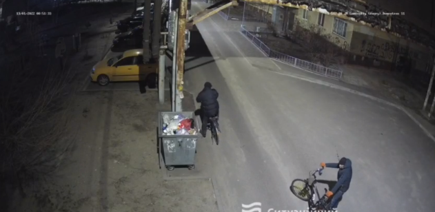 Новости Днепра про Ночной взрыв в Днепре: инцидент попал на камеры видеонаблюдения