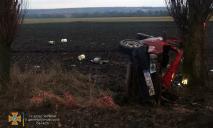 Смертельное ДТП: под Днепром перевернулся автомобиль (ФОТО)