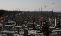 В Бердянске русские войска заняли кладбище