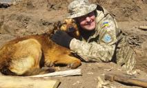 Собака-доброволец: пес охраняет Никопольский блокпост ТрО