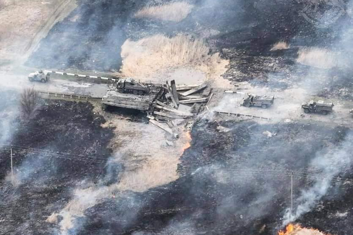 Новости Днепра про ВСУ взорвали мост с вражеской техникой, которая направлялась в Изюм
