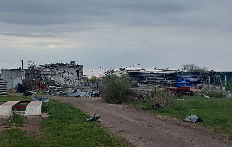 Новости Днепра про Успешная денацификация пустых ангаров: в Синельниковском районе утром прозвучал взрыв