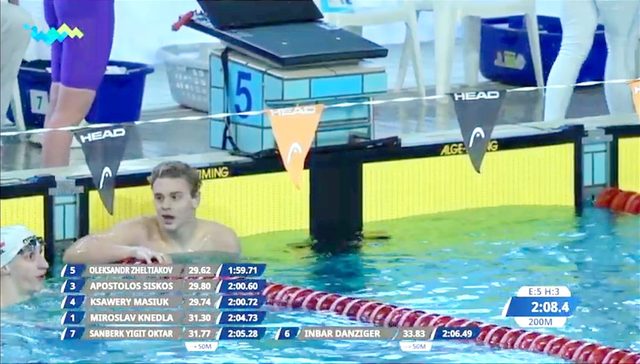 Новости Днепра про Пловец из Днепра установил рекорды на международном уровне