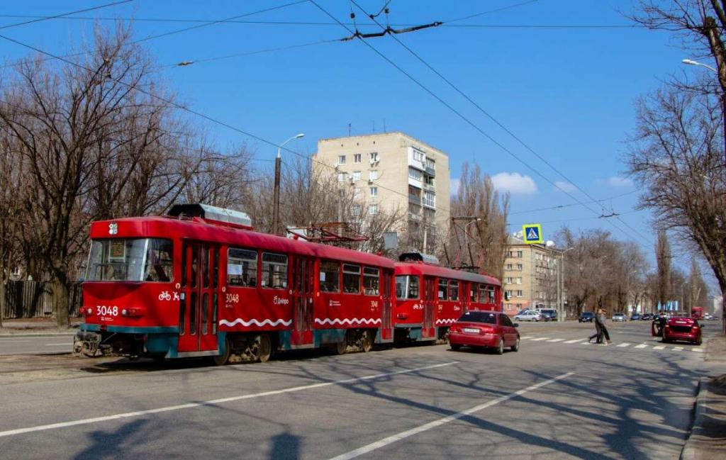 Новости Днепра про В Днепре несколько трамваев изменят свой маршрут