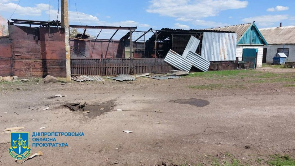 Новости Днепра про Повреждены частные дома: в прокуратуре рассказали об обстреле села на Днепропетровщине