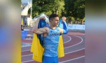 Спортсмен из Днепра завоевал «серебро» на международных легкоатлетических соревнованиях