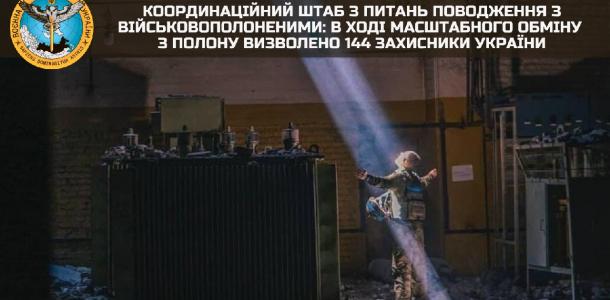 Домой в Украину вернулись 95 защитников «Азовстали»