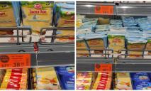 «Подорожал» прямо в упаковке: в Днепре в АТБ продают акционный сыр весь в плесени