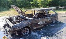 Сгорел дотла: на Днепропетровщине на ходу вспыхнул  автомобиль