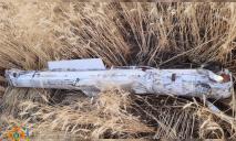 В поле на Днепропетровщине местные жители обнаружили фрагмент вражеской ракеты Р-77