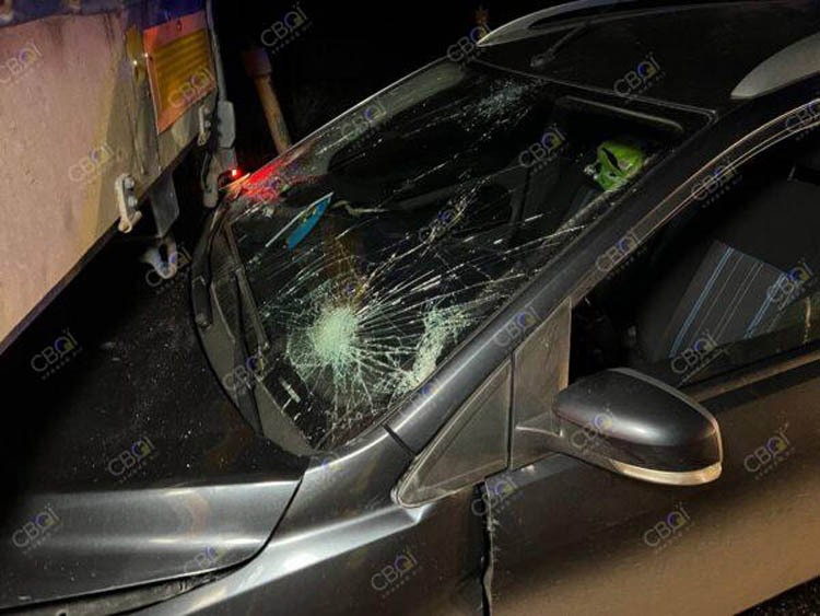 Новости Днепра про В Кривом Роге пьяный водитель сбил пешехода и врезался в фуру (ФОТО)
