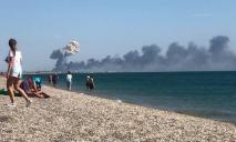 У Криму вибухи на військовому аеродромі рф