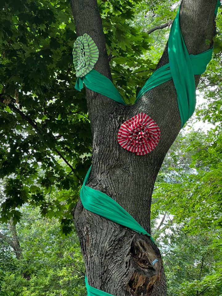 Новости Днепра про Метелики та яскраві кульки: у парку 