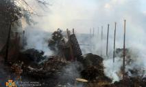 На Дніпропетровщині горіли сінник, сарай та будинок: загинули 2 теляти та 35 качок