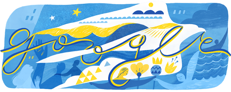 Новости Днепра про Google привітав Україну з Днем Незалежності