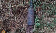В Днепре пиротехники ГСЧС обнаружили артиллерийский снаряд и устаревшую ручную гранату