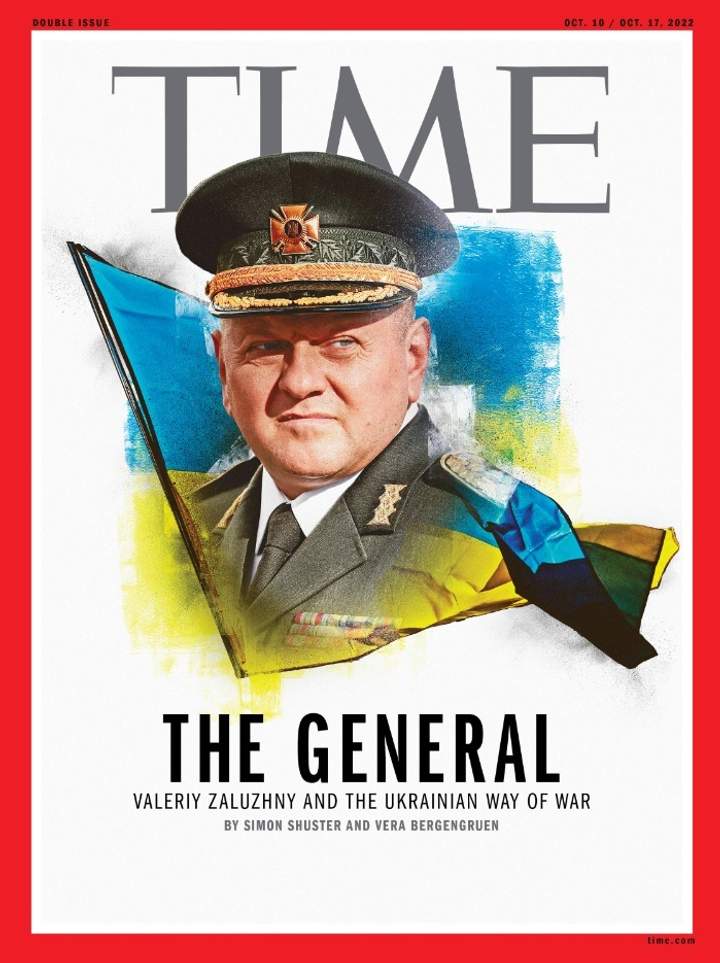 Новости Днепра про Лидер нового поколения: Валерий Залужный попал на обложку журнала Time