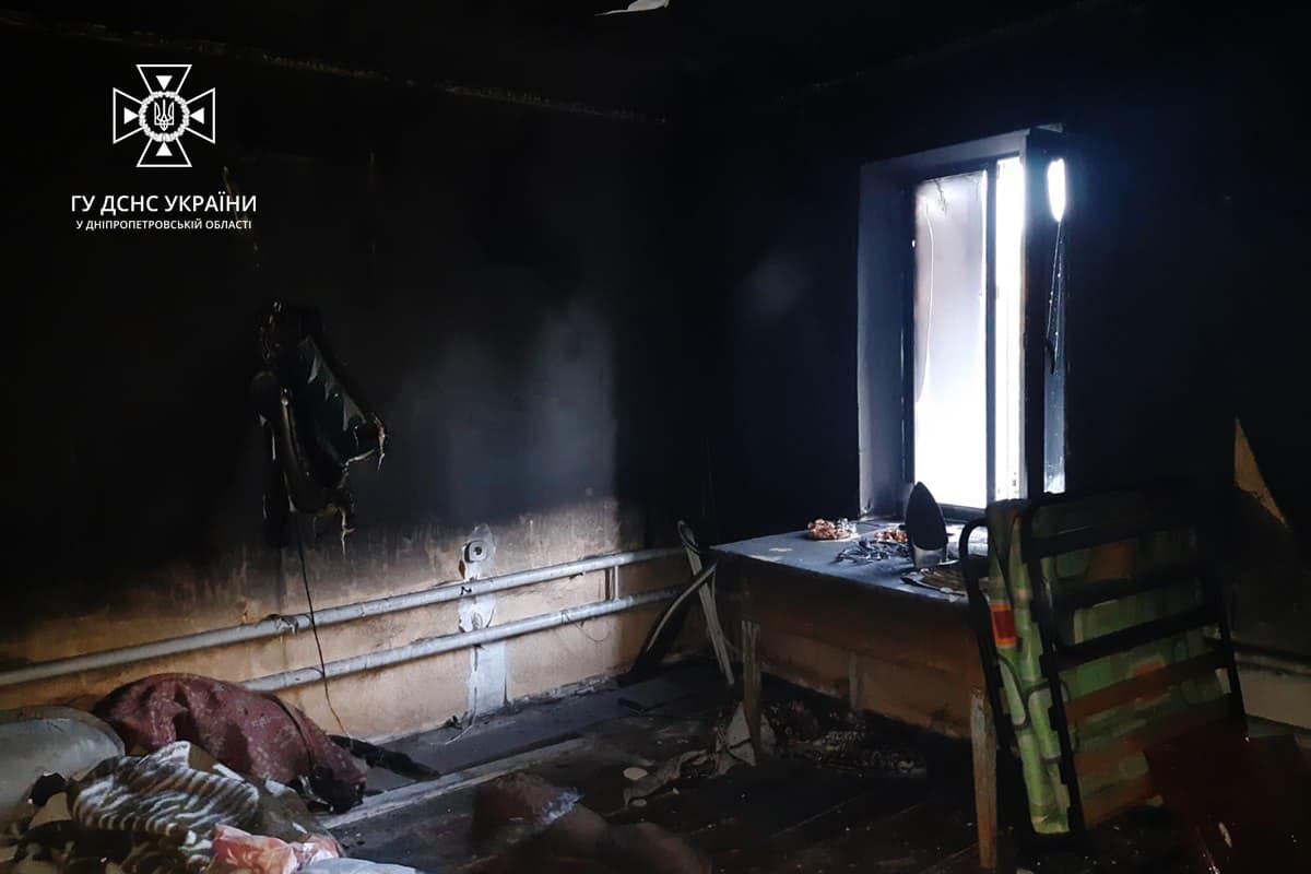 Новости Днепра про В Кривом Роге горел жилой дом: погиб мужчина