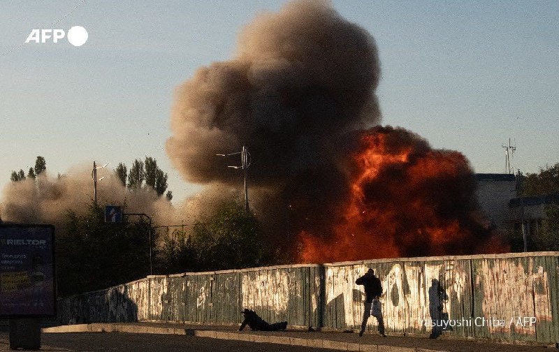 Новости Днепра про Утром оккупанты атаковали Киев дронами (ФОТО)