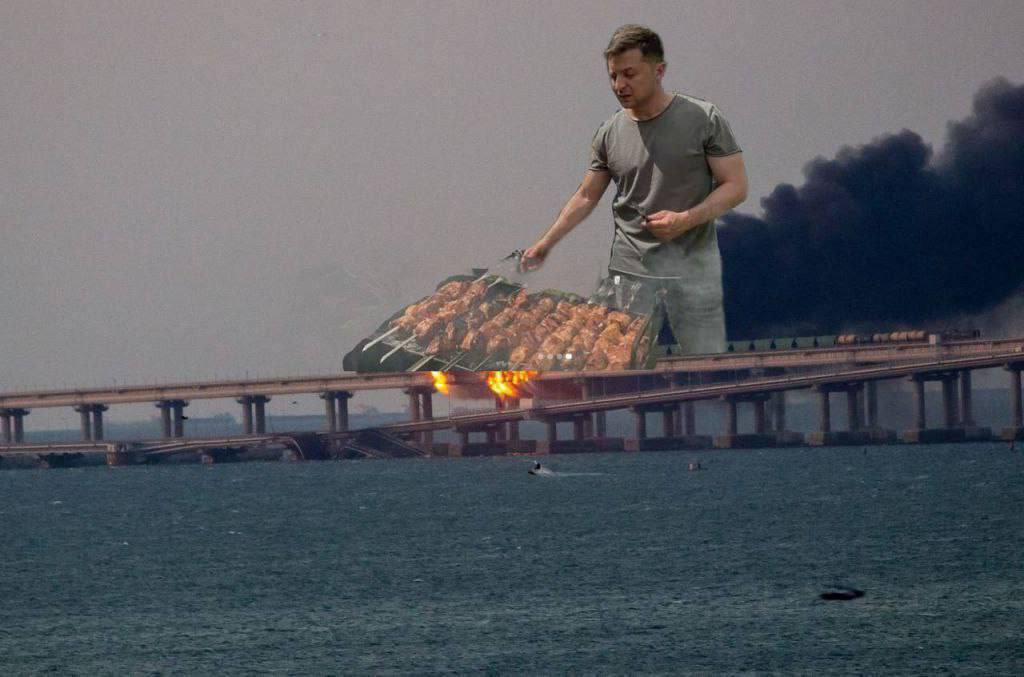 Новости Днепра про «Мирного решения не будет»: подборка лучших мемов о взрывах на Крымском мосту (ФОТО)