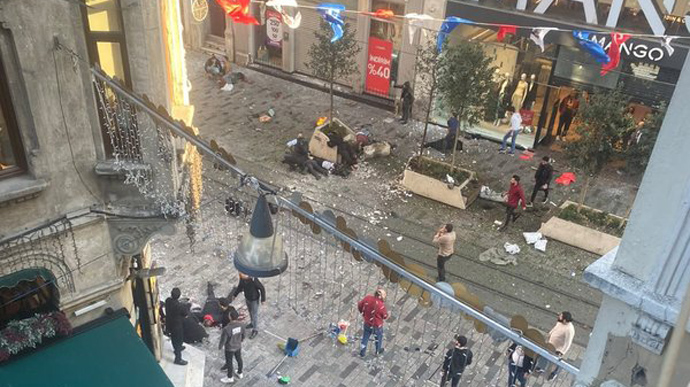 Новости Днепра про Унаслідок вибуху в Стамбулі є загиблі: правоохоронці говорять про терористичний акт