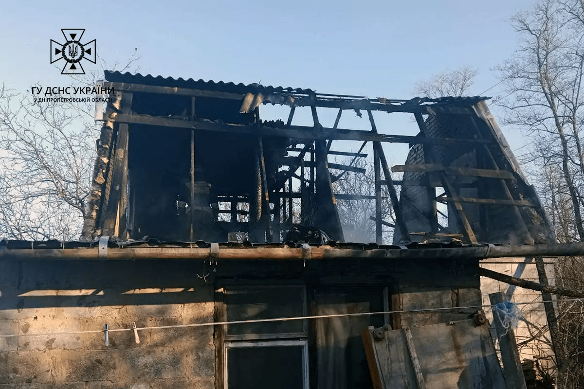 Новости Днепра про В Днепре в дачном доме сгорел мужчина (ФОТО)