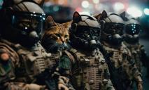 Бойцы из биолабораторий ВСУ: нейросеть Midjourney создала котов-спецназовцев