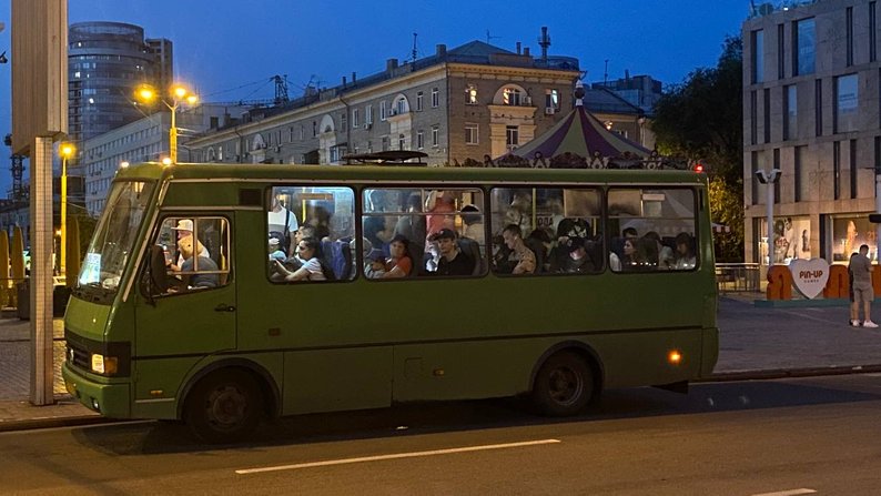 Новости Днепра про Как работает общественный транспорт в Днепре в часы пик