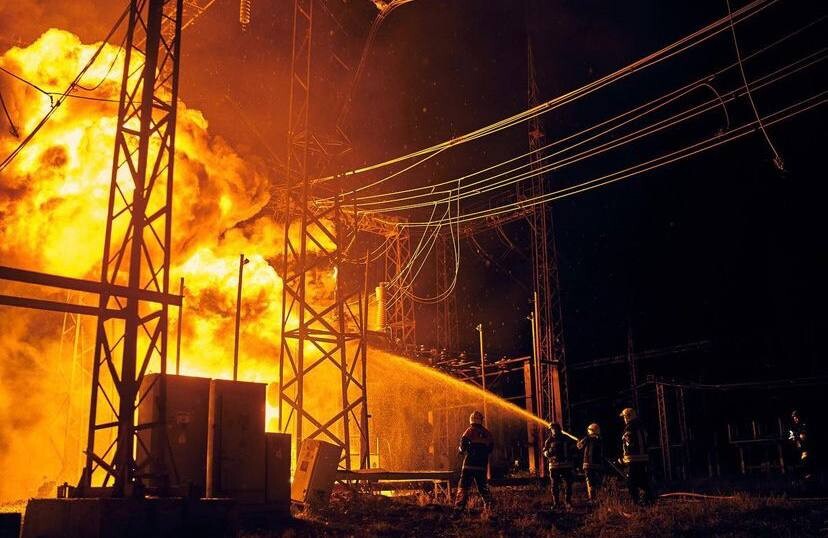 Новости Днепра про Около 50% энергоинфраструктуры Украины значительно повреждены, часть уничтожена