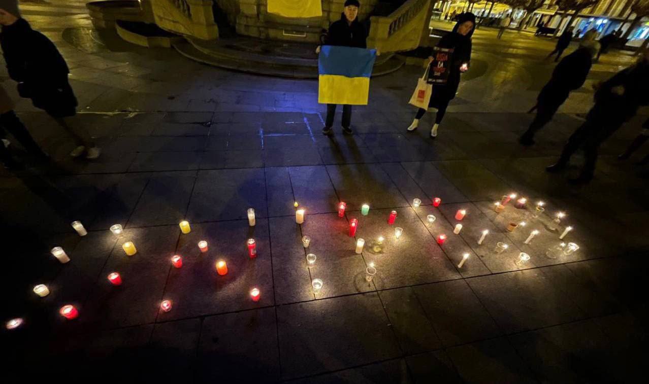 Новости Днепра про В разных странах Европы прошли акции в память о погибших в Днепре