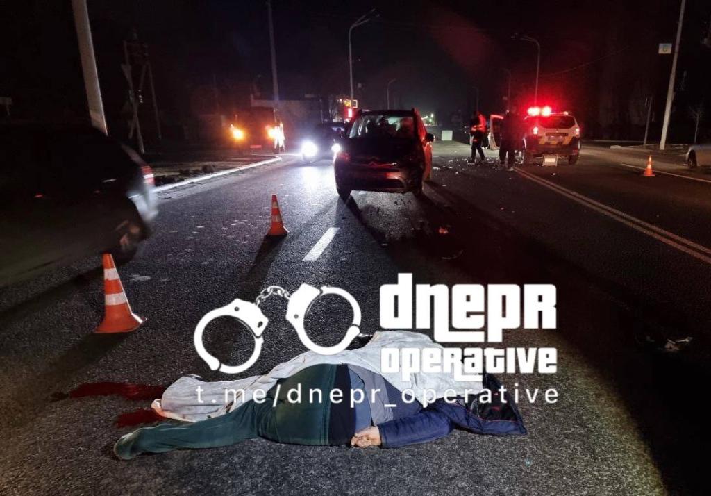 Новости Днепра про Погиб пешеход: в Павлограде произошла смертельная авария (ФОТО)