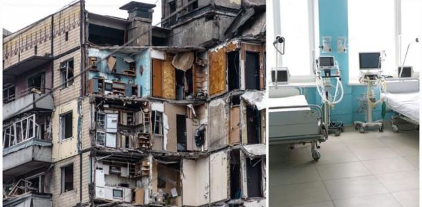 Ракетный удар по многоэтажке: еще десять человек до сих пор находятся в больницах Днепра