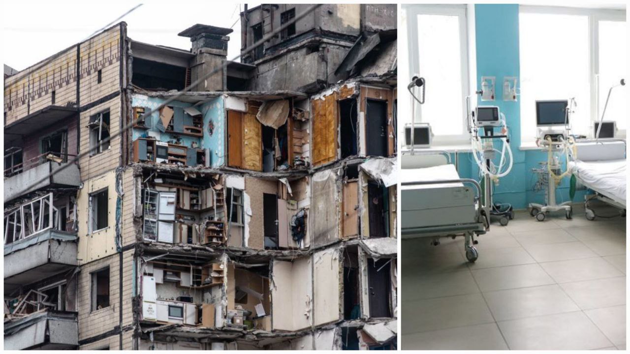 Новости Днепра про Ракетный удар по многоэтажке: еще десять человек до сих пор находятся в больницах Днепра