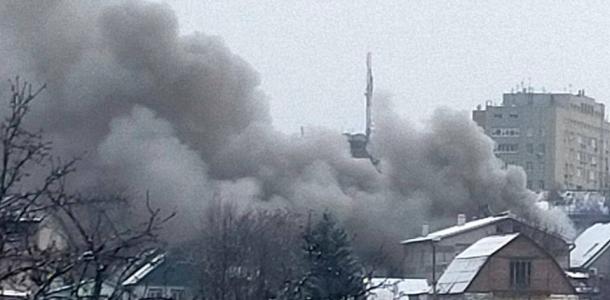 В Чечеловском районе Днепра был виден черный густой дым: подробности от спасателей