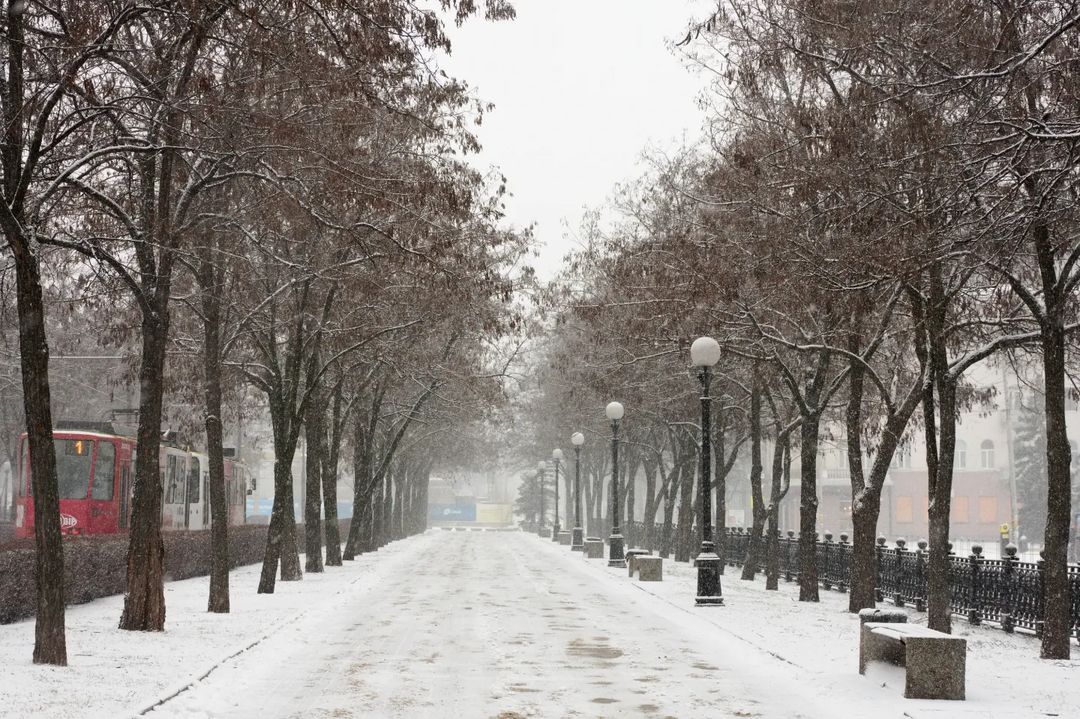 Новости Днепра про Білі мухи та сніговий килим: як виглядає зимовий Дніпро (ФОТО)