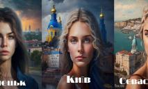Нейромережа зобразила міста України із жіночими обличчями: як виглядає Дніпро