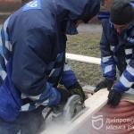 Новости Днепра про В Днепре ремонтируют и прочищают дождеприемники, чтобы не было подтоплений
