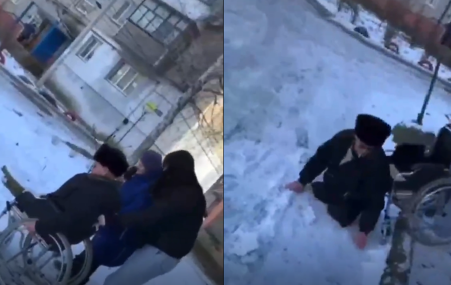 Новости Днепра про Подруга снимала на видео: в Марганце несовершеннолетняя девушка скинула с коляски мужчину без ног
