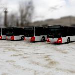 Новости Днепра про Днепр получил от немецкого города пять больших комфортабельных автобусов