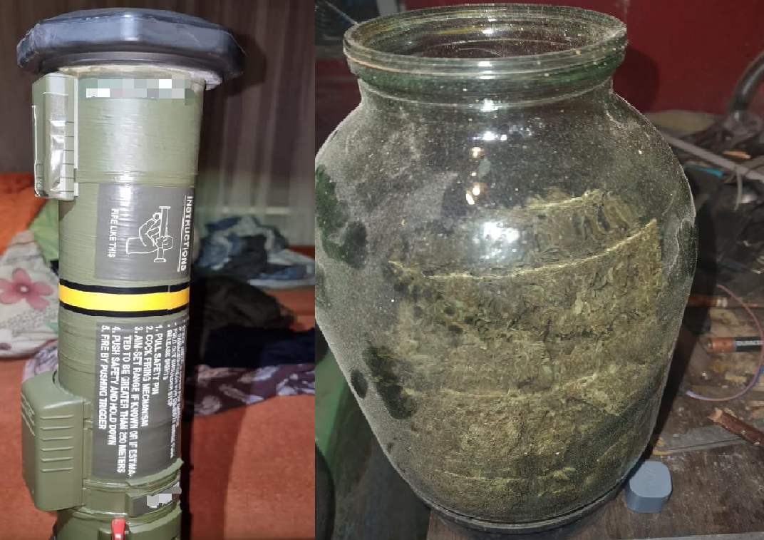 Новости Днепра про На Днепропетровщине мужчина хранил у себя дома противотанковый гранатомет и марихуану