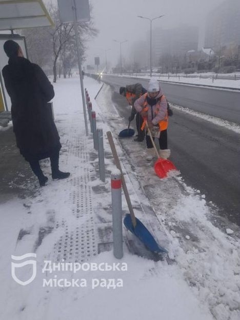 Новости Днепра про Снегопад в Днепре: какая ситуация на дорогах