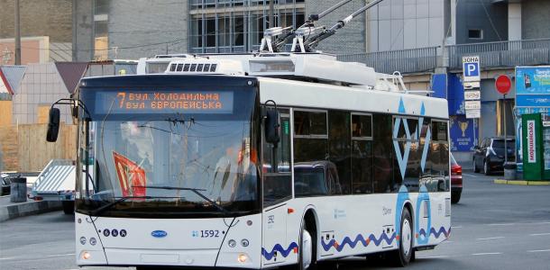 В Днепре 6 августа ряд троллейбусов будет курсировать по измененному маршруту