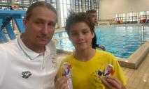 12-річний спортсмен з Дніпра виграв чемпіонат Хорватії зі стрибків в воду