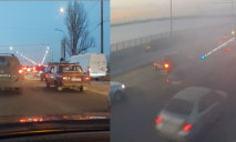 Километровые пробки: в Днепре на Новом мосту – ДТП