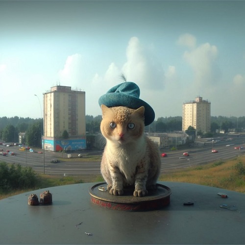 Новости Днепра про Як би виглядали райони Дніпра, якби були котами (ФОТО)