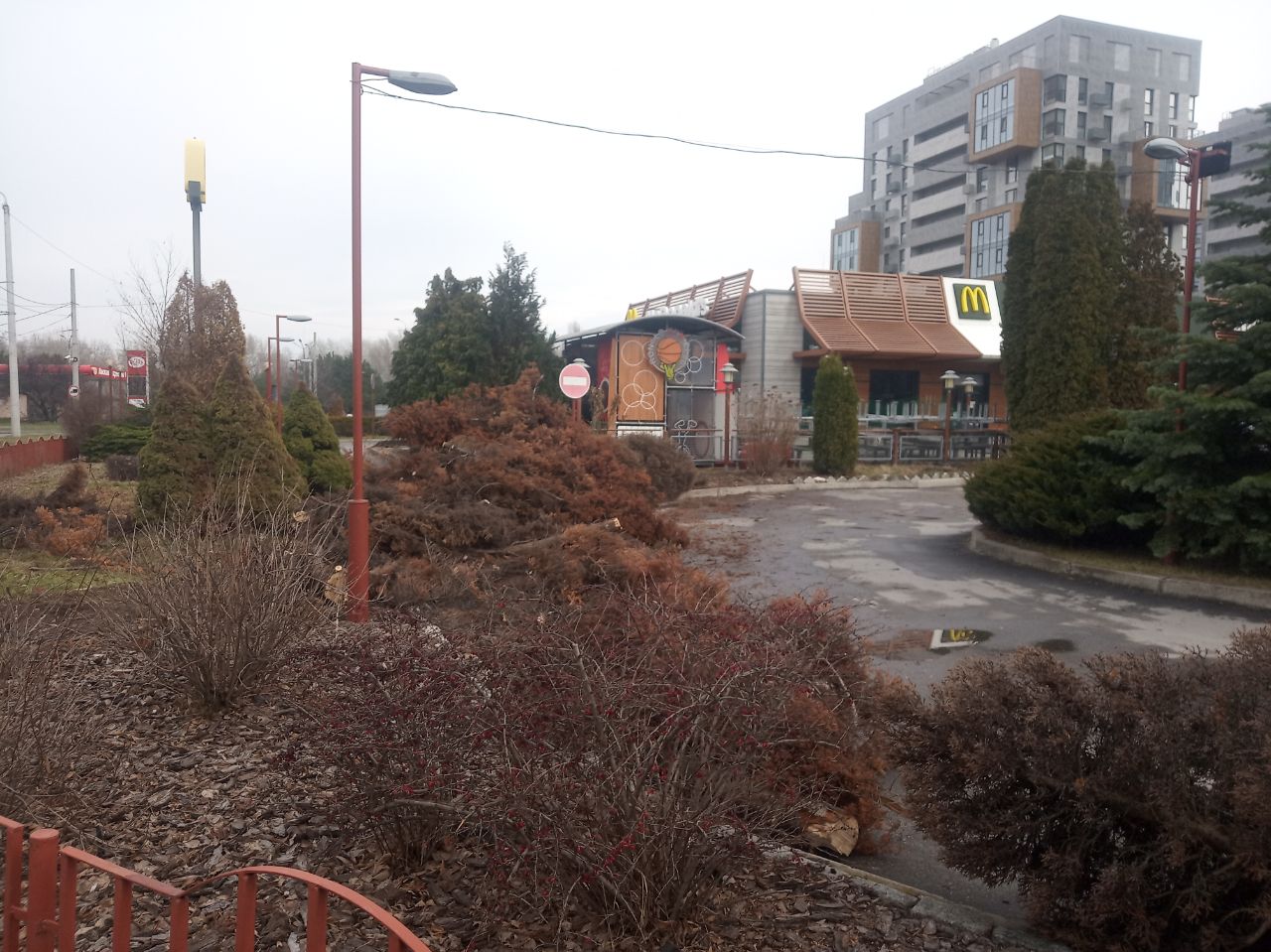 Новости Днепра про У McDonald's прокоментували відкриття у Дніпрі: вже прибирають газони біля закладу