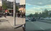 Из-за очередей в McDonald’s парализовало Слобожанский проспект в Днепре (ВИДЕО)